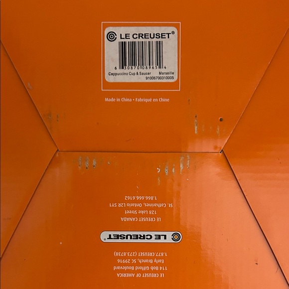 Le Creuset Cappuccino Set  Marseille Blue - Picture 4 of 6